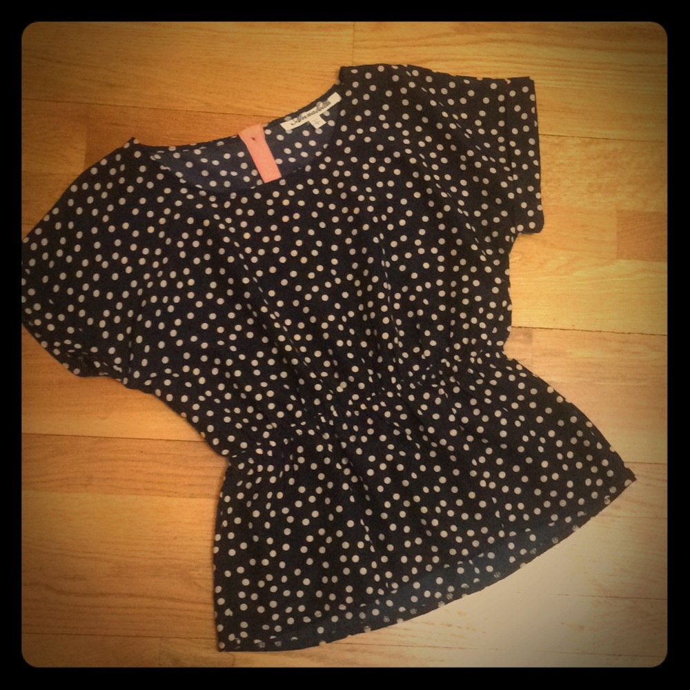 Polka Dot Blouse by Annabella